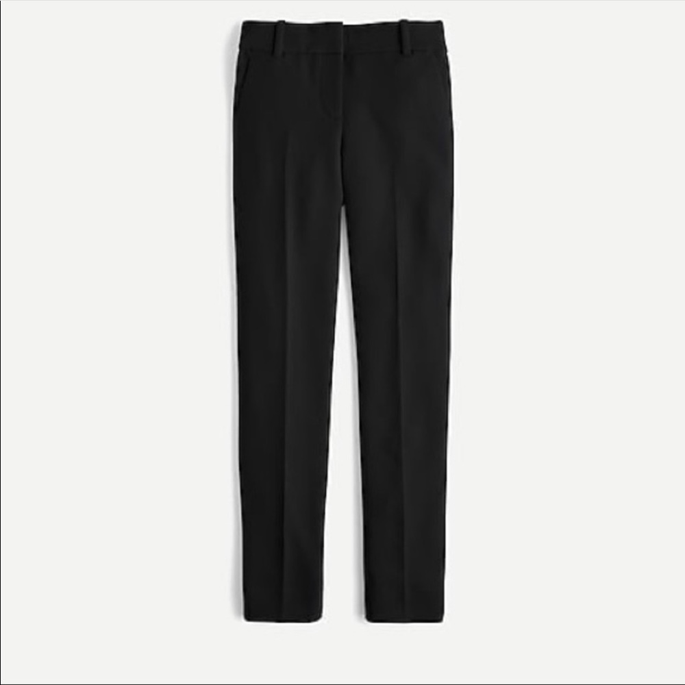 J. Crew Cameron slim crop pant four-season stretch